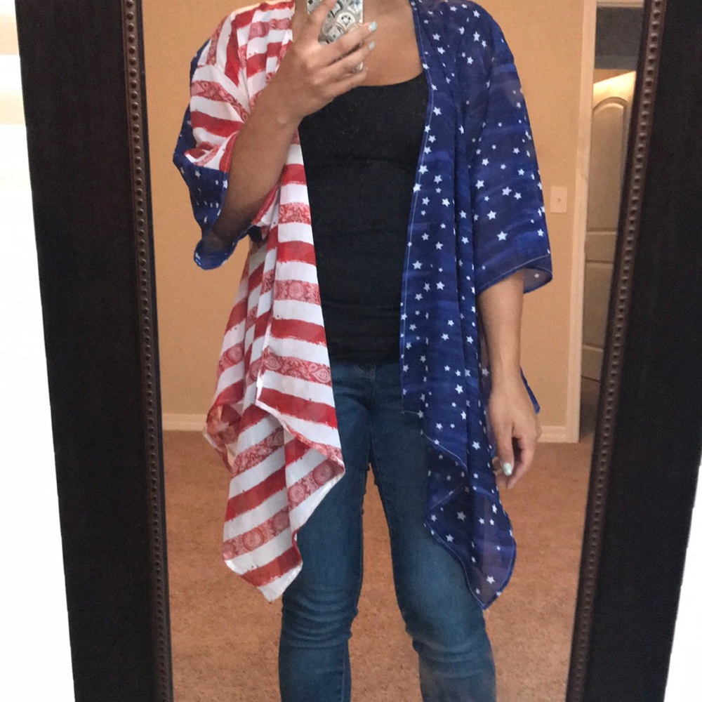 Francesca’s Patriotic Kimono